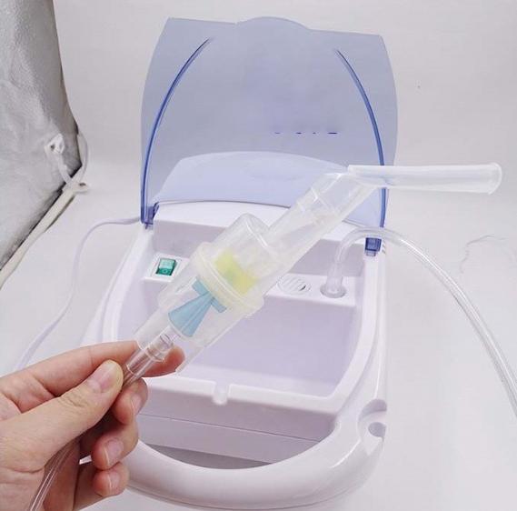 TEVEIK Nebulizer εμβόλων εργοστασίων 11 έτους ιατρική ενήλικη/παιδιατρική φορητή μηχανή με τη μάσκα οξυγόνου