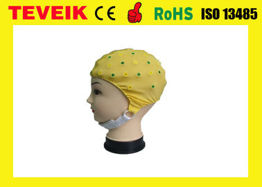Φυσική θεραπεία 64 μόλυβδοι EEG ΚΑΠ, φορητή μηχανή EEG με IS013485