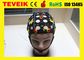 Ιατρική τιμή εργοστασίων του χωρισμένου καπέλου Neurofeedback EEG για τη μηχανή EEG, ασημένιο ηλεκτρόδιο χλωριδίου