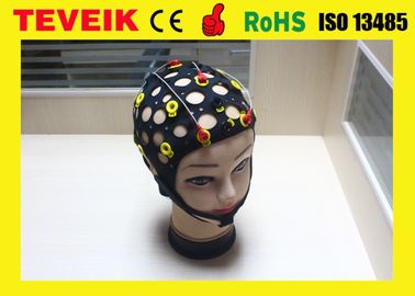 Neurofeedback που χωρίζει το καπέλο EEG/την ΚΑΠ, ασημένιο ηλεκτρόδιο χλωριδίου