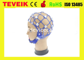 Λαστιχένιο υλικό EEG ΚΑΠ που χωρίζει Neurofeedback 20 ηλεκτρόδιο εξουσιοδότηση 1 έτους