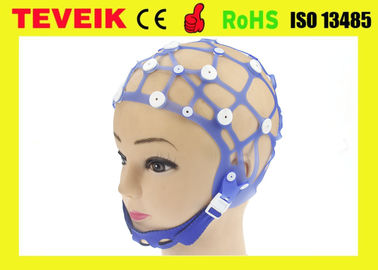 Χωρίζοντας τη σιλικόνη 20 καπέλων εγκεφάλου ΚΑΠ Neurofeedback EEG μόλυβδοι χωρίς ηλεκτρόδιο EEG